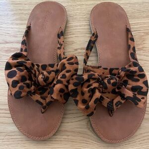 Leopard Print Women's Sandals